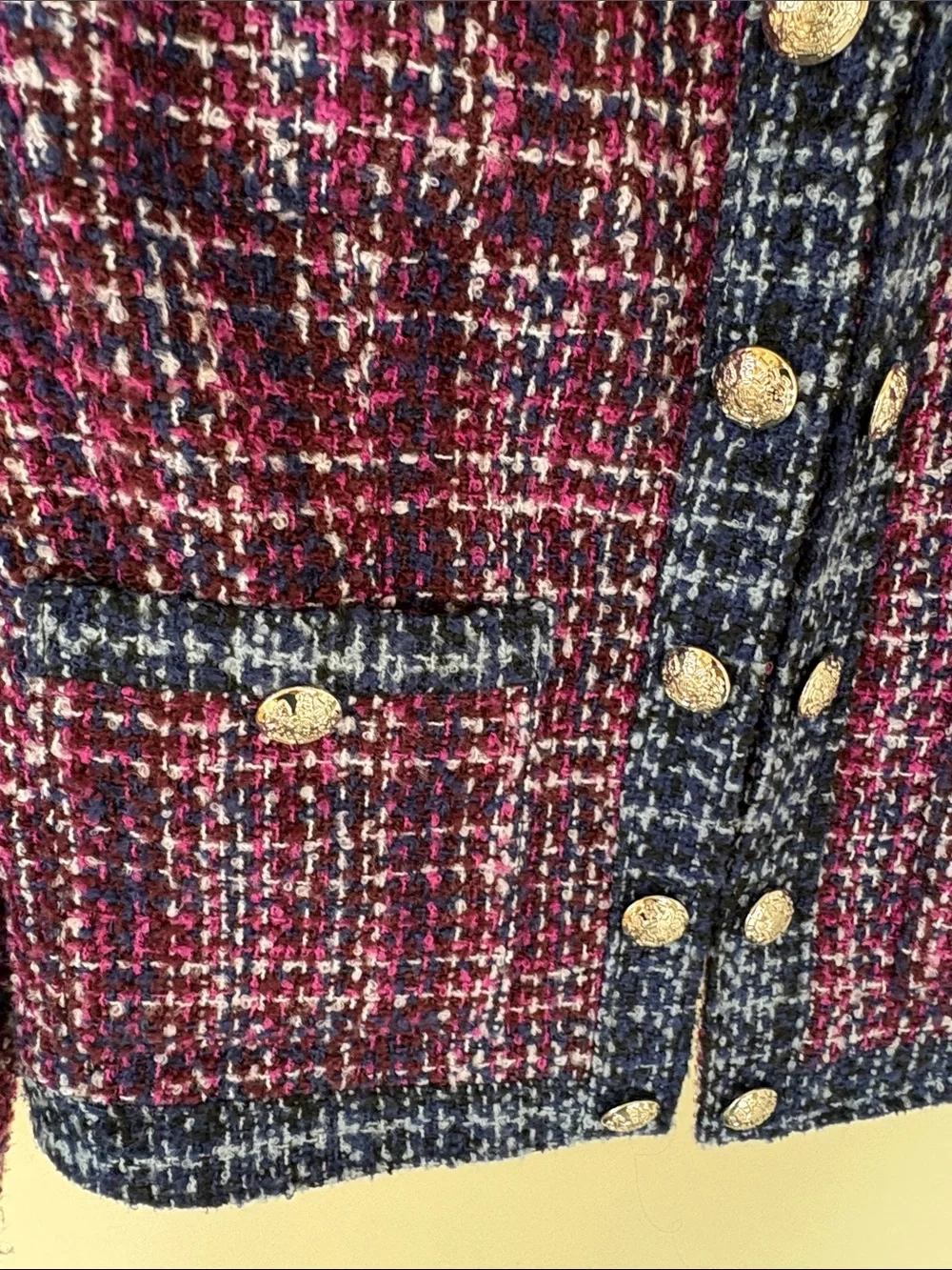 White House Black Market structured tweed